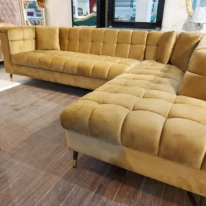Sofa Sectional With Velvet Hues (FH-1597)